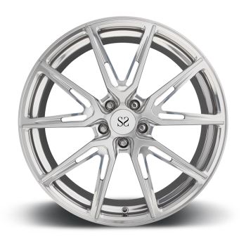 Llantas de 20 pulgadas, llantas de aleación forjadas de 1 pieza personalizadas, 5x130 escalonadas de 20 pulgadas para Porsche