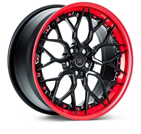 1 - Piece Forged Rims Polished Customized Wheels For Luxury Cars