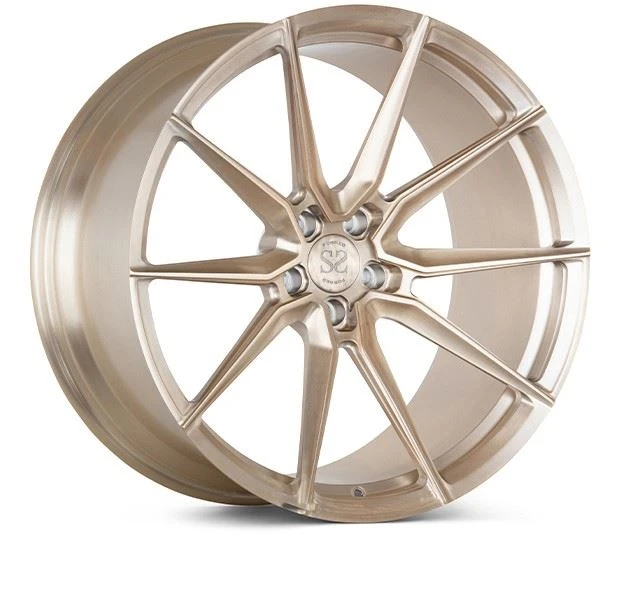 Customize 2 - Piece Forged Rims Polished Customized Wheels For Luxury Car