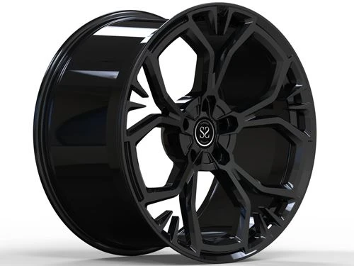 Nuevas llantas de 2 piezas personalizadas de 21 pulgadas con pintura negra para Ferrari