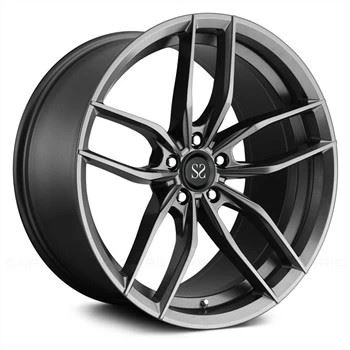Nuevo estilo personalizado escalonado 20 X 10.5, 20 X 12 2-piezas de llantas de aleación forjadas pulidas para Nissan GT-R