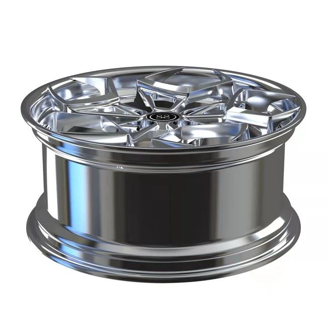 Forged 2 PC Wheels 19inch Polished Disc Lip For Luxury Mercedes Benz A35 Car Rims