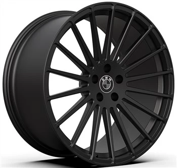 Escalonado 21x10.5 y 22x 11.5 Negro satinado personalizado 1-Llanta forjada de PC 5x112 para BMW X6 M F96