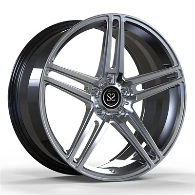 Llantas Hyper Silver personalizadas 5x127 20x8.5 para Chrysler Grand Caravan 2021