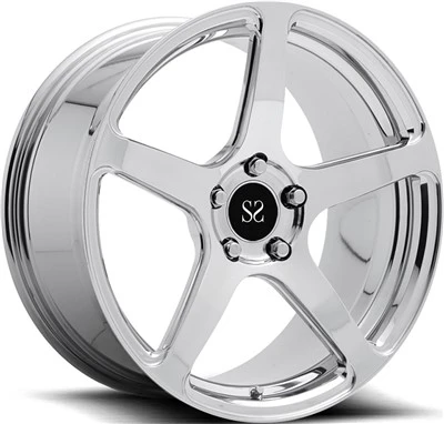 Hyper Silver 5x112 5x130 para ruedas Ferrari Bentley Lamborghini 18 19 20 21 22pulgadas, llantas personalizadas de aleación forjada A6061 T6 de 1 pieza
