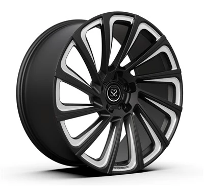 Tamaño 23 pulgadas 23x11 Llantas monobloque forjadas Ruedas de coche Mercedes Benz G Clase 5X130 fresadas en negro mate